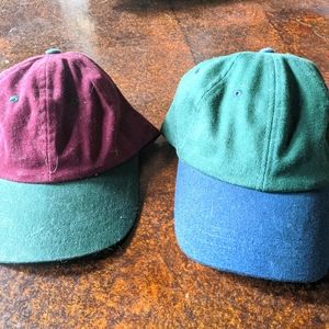 Vintage duo baseball cap